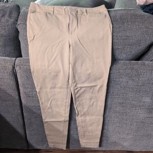 Old Navy Pixie Mid Rise Pants 8 Tall/Long